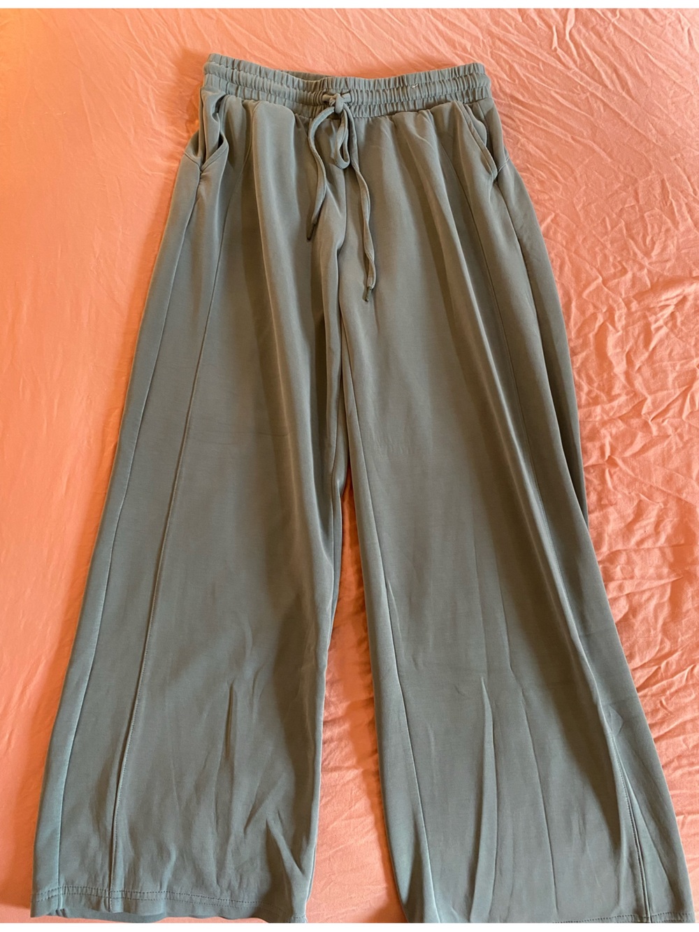(BLUE) Maurices Wide-Leg Drawstring Pants